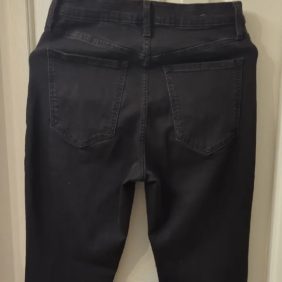 Banana Republic Women's Black Straight Leg Jeans - Picture 6 of 6